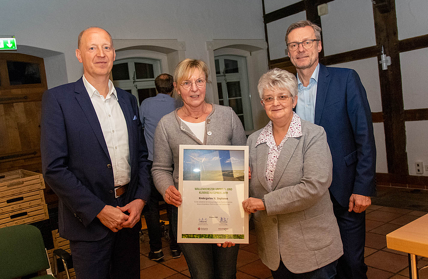 Ausgezeichnet mit dem Wallenhorster Umwelt- und Klimaschutzpreis 2019: Kindergarten St. Stephanus