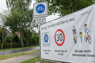 1. Wallenhorster Fahrradstraße in Lechtingen