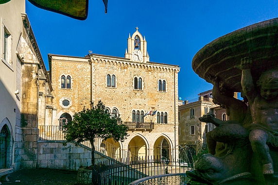 Palazzo Comunale (Rathaus) in Priverno.