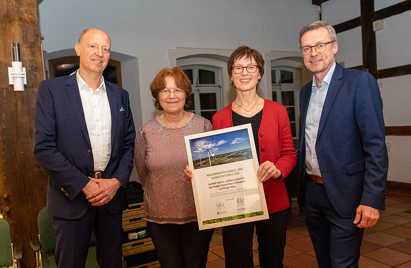Ausgezeichnet mit dem Wallenhorster Umwelt- und Klimaschutzpreis 2019: Gunhild Seyfert