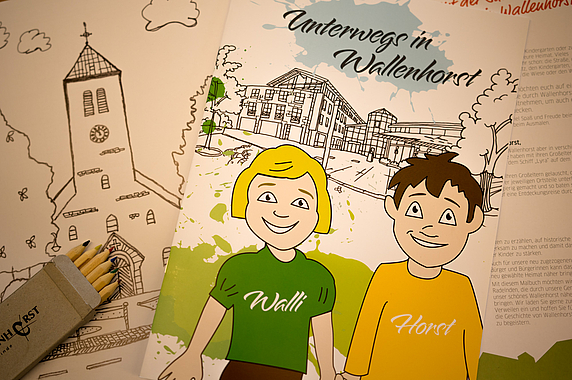 Walli und Horst nehmen Kinder, Eltern und Großeltern mit auf ihre Suche nach Abenteuern in Wallenhorst.