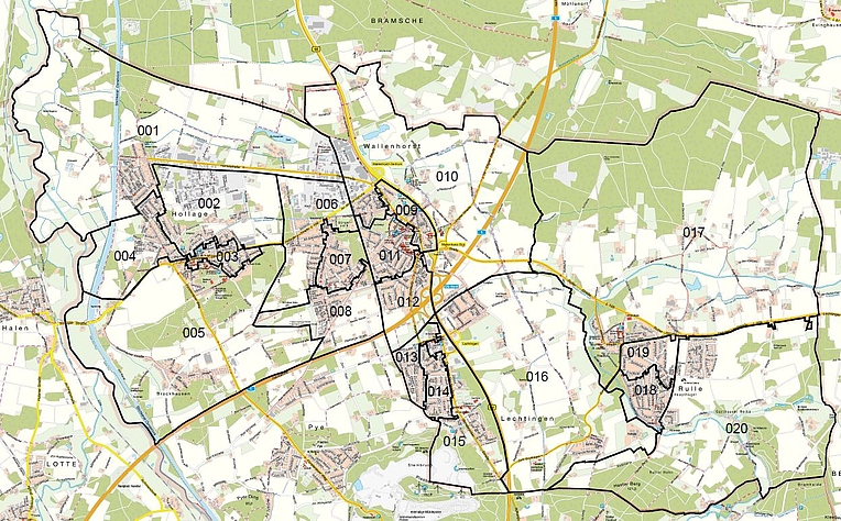 Wahlbezirke