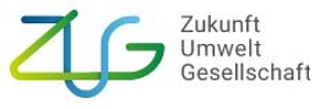 Logo des Projektträgers "Zukunft – Umwelt – Gesellschaft (ZUG) gGmbH"