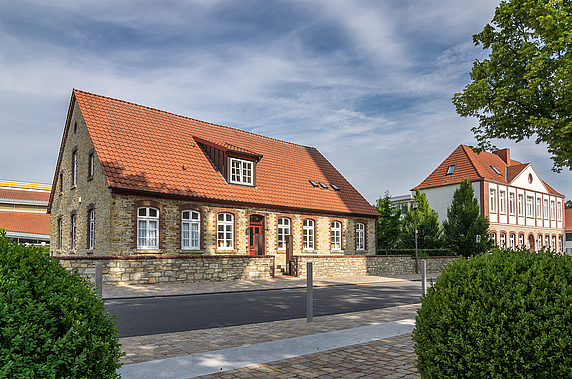Das Foto der Alten Küsterei ist eines der Bilder, die im Bildarchiv zur Verfügung stehen.