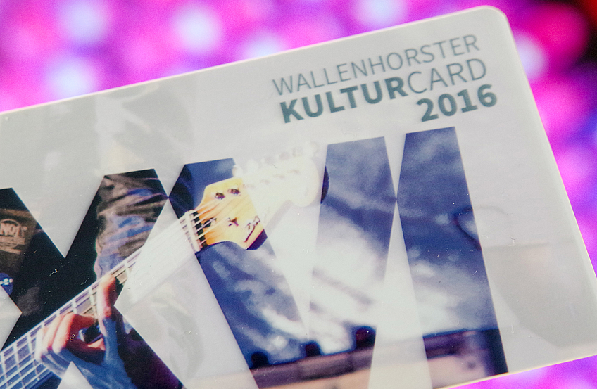 Kultur lässt sich in Wallenhorst in vielfältiger Weise live erleben – mit der Kulturcard sogar zu vergünstigten Preisen und mit weiteren Vorteilen.