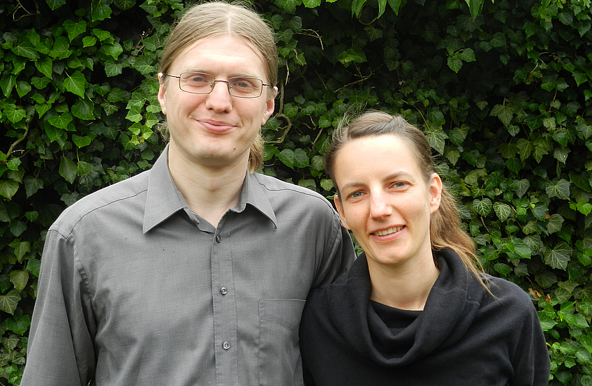 Christian Hehemann und Janna Kramer eröffnen im August die Tagespflege „Fuchsbau“ an der Porschestraße. Foto: Hehemann