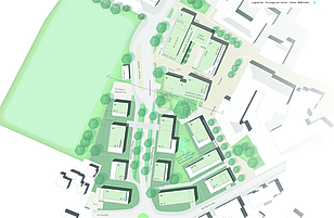Vorzugsvariante aus Rahmenplan - Copyright: planungsgruppe puche gmbh