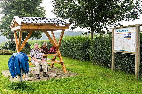 Rast am Wegesrand